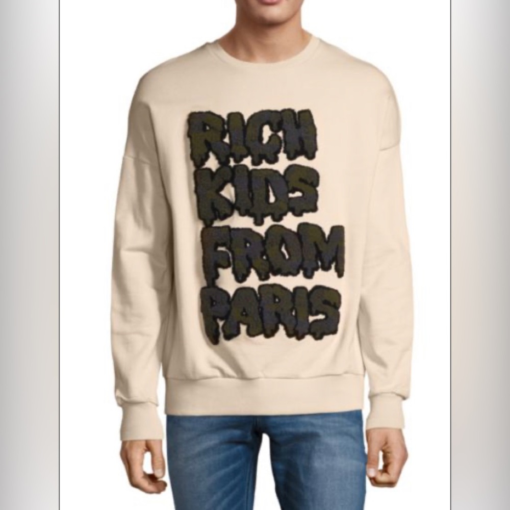 ELEVEN PARIS
Rich Kids From Paris Cotton Sweatshirt men’s